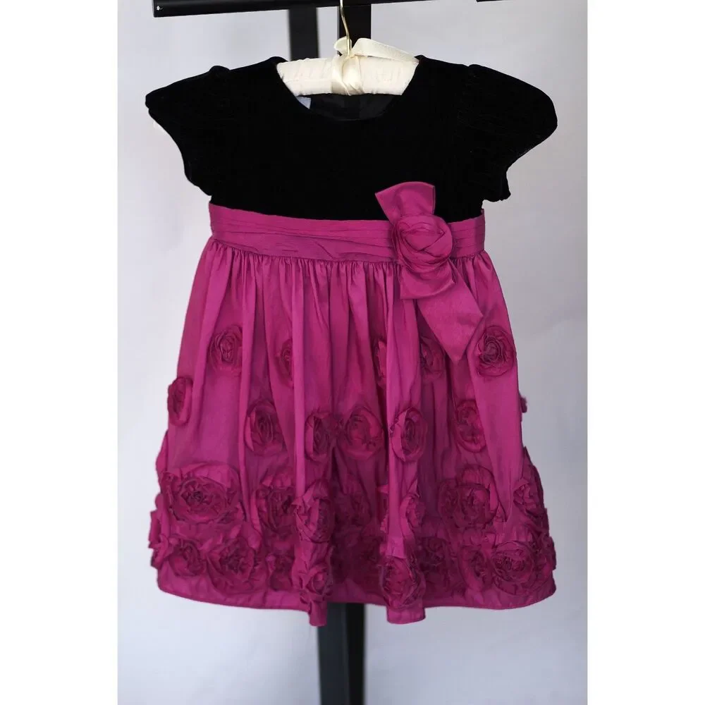 Bonnie Baby Dress 24 Month Ruffled Puffy